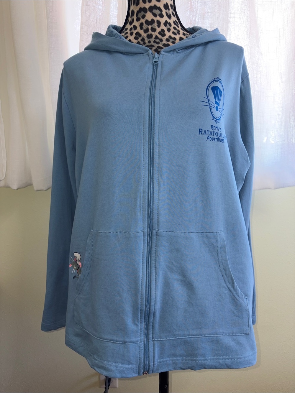 Disney Parks Remy's Ratatouille Adventure zip-up hoodie